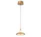 Lib & Co. Canada - LED Pendant - Mantova - Painted Antique Brass- Union Lighting Luminaires Decor