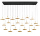 Lib & Co. Canada - LED Chandelier - Mantova - Matte Black- Union Lighting Luminaires Decor