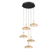 Lib & Co. Canada - LED Chandelier - Mantova - Matte Black- Union Lighting Luminaires Decor