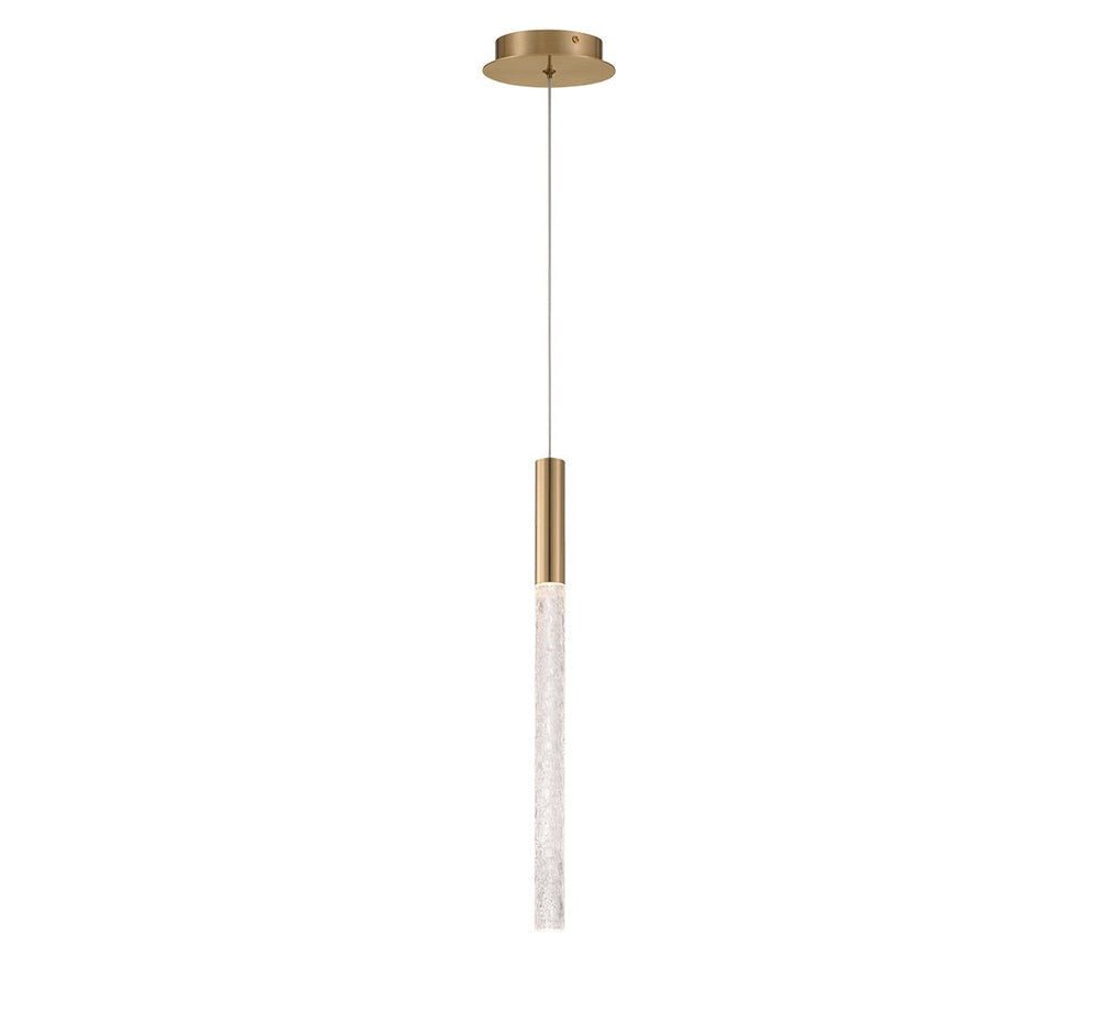 Lib & Co. Canada - LED Pendant - Gravina - Brushed Brass- Union Lighting Luminaires Decor
