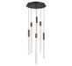 Lib & Co. Canada - LED Chandelier - Gravina - Brushed Gun Metal- Union Lighting Luminaires Decor