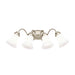 Kichler Canada - Four Light Bath - Brushed Nickel- Union Lighting Luminaires Decor