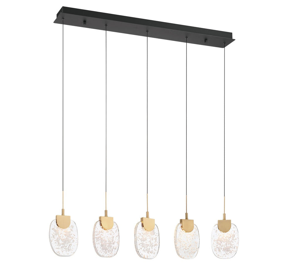 Lib & Co. Canada - LED Chandelier - Castelo - Matte Black- Union Lighting Luminaires Decor