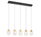 Lib & Co. Canada - LED Chandelier - Castelo - Matte Black- Union Lighting Luminaires Decor
