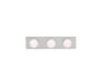 Kichler Canada - Three Light Linear Bath - Brushed Nickel- Union Lighting Luminaires Decor