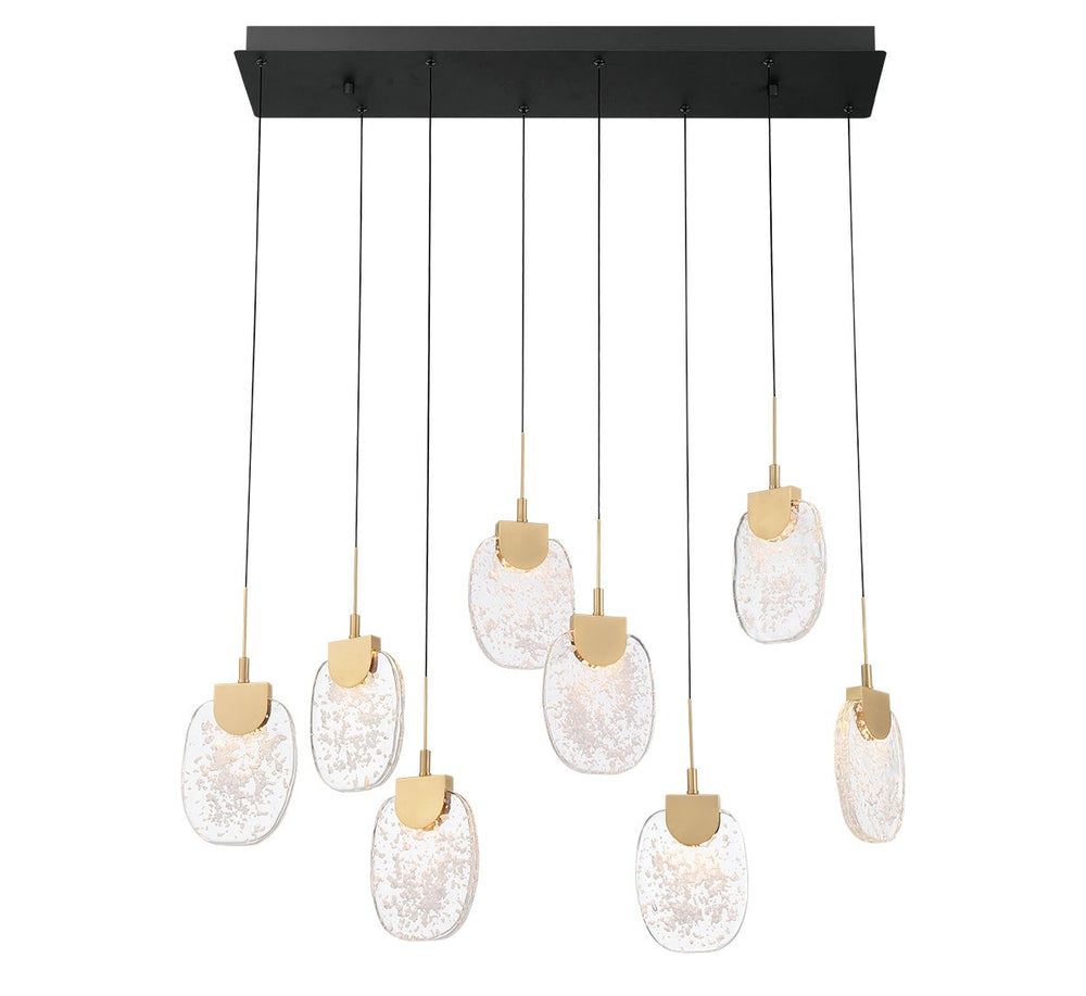 Lib & Co. Canada - LED Chandelier - Castelo - Matte Black- Union Lighting Luminaires Decor