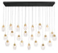 Lib & Co. Canada - LED Chandelier - Castelo - Matte Black- Union Lighting Luminaires Decor