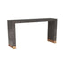 Arteriors - Console - Andreas - Dark Gray Straw Marquetry- Union Lighting Luminaires Decor