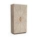 Arteriors - Cabinet - Tidwell - Smoke Oak Veneer/Antique Brass- Union Lighting Luminaires Decor