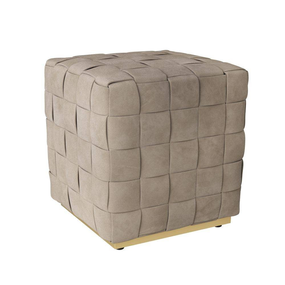 Arteriors - Ottoman - Lakewood - Dove- Union Lighting Luminaires Decor