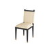 Arteriors - Dining Chair - Burdock - Ivory Leather- Union Lighting Luminaires Decor
