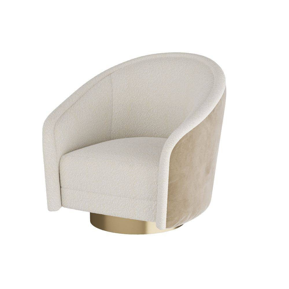 Arteriors - Chair - Aljona - Cream Sherpa- Union Lighting Luminaires Decor