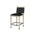 Arteriors - Counter Stool - Burdock - Ebony Leather- Union Lighting Luminaires Decor