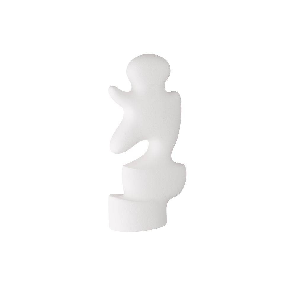 Arteriors - Sculpture - Mello - White Plaster, Resin- Union Lighting Luminaires Decor