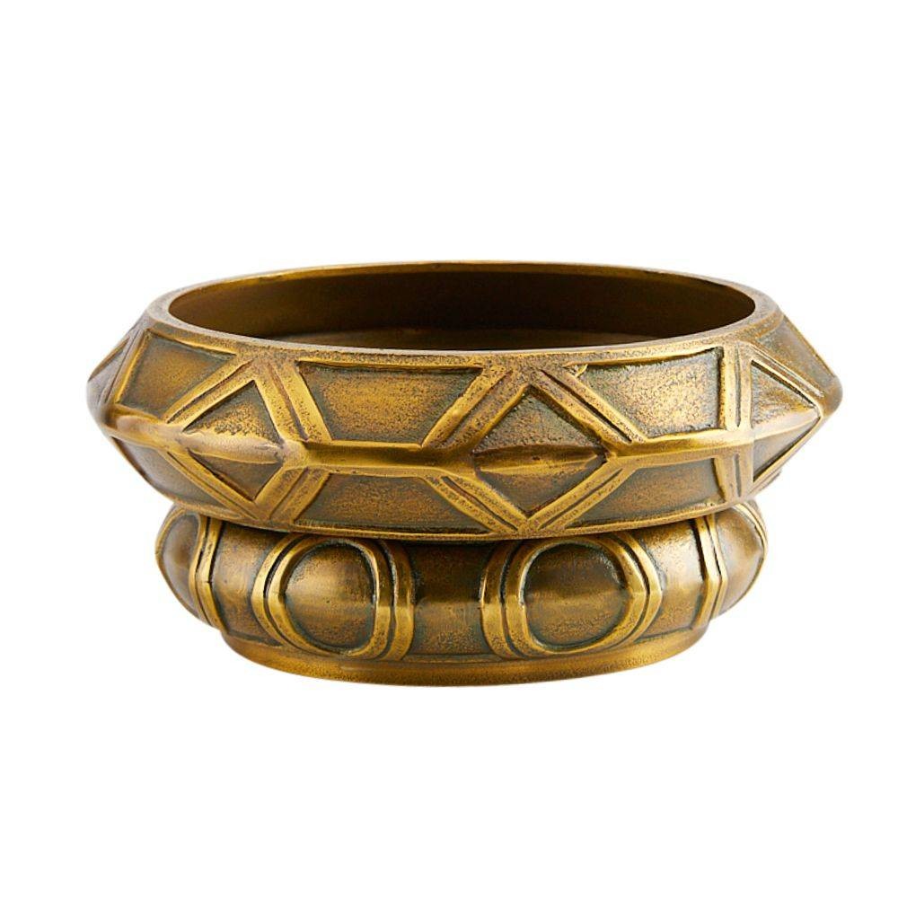 Arteriors - Centerpiece, Set of 2 - Millenia - Antique Brass- Union Lighting Luminaires Decor