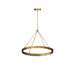 Arteriors - Chandelier - Empire - Antique Brass- Union Lighting Luminaires Decor