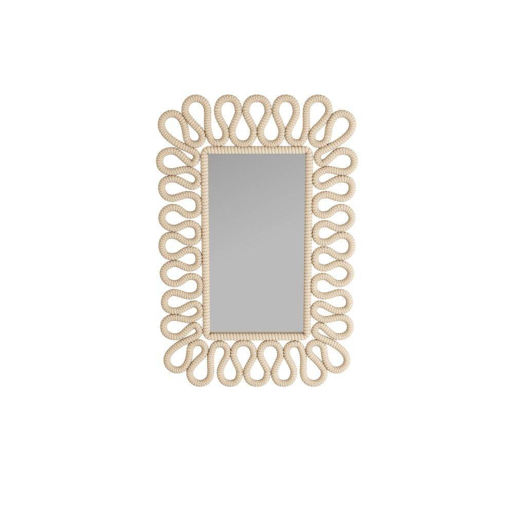 Arteriors - Mirror - Caracol - Ivory, Cotton Rope- Union Lighting Luminaires Decor