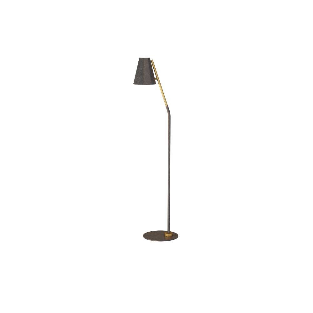 Arteriors - Floor Lamp - Zealand - English Bronze, Steel- Union Lighting Luminaires Decor