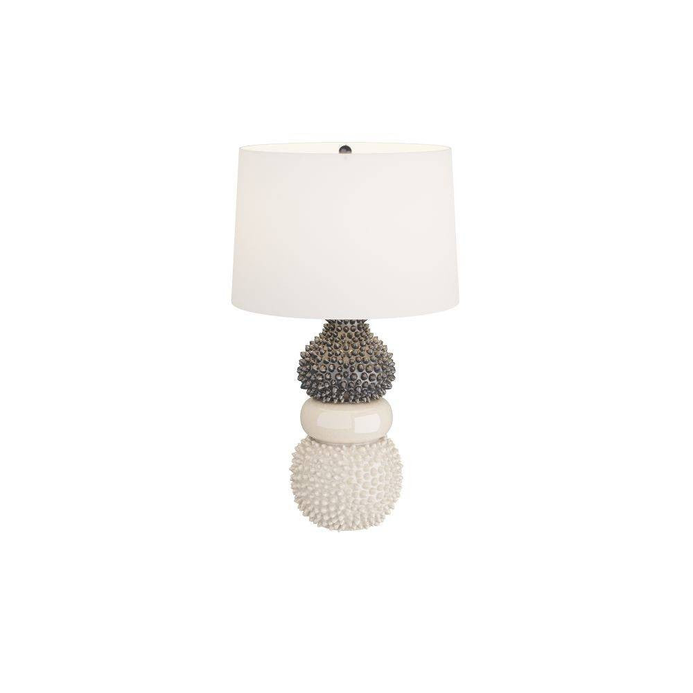 Arteriors - Table Lamp - Basilio - Ivory Crackle. Ceramic- Union Lighting Luminaires Decor