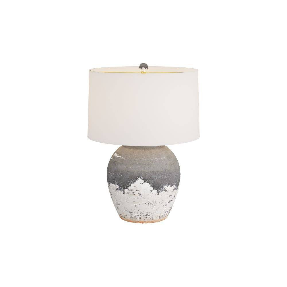 Arteriors - Table Lamp - Yukon - German Smear Graphite, Terracotta- Union Lighting Luminaires Decor