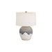 Arteriors - Table Lamp - Yukon - German Smear Graphite, Terracotta- Union Lighting Luminaires Decor
