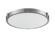 Kuzco Canada - LED Flush Mount - Floyd - Brushed Nickel- Union Lighting Luminaires Decor