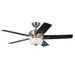 Kuzco Canada - 52"Ceiling Fan - Erikson - Brushed Nickel- Union Lighting Luminaires Decor