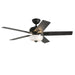 Kuzco Canada - 52"Ceiling Fan - Erikson - Matte Black- Union Lighting Luminaires Decor