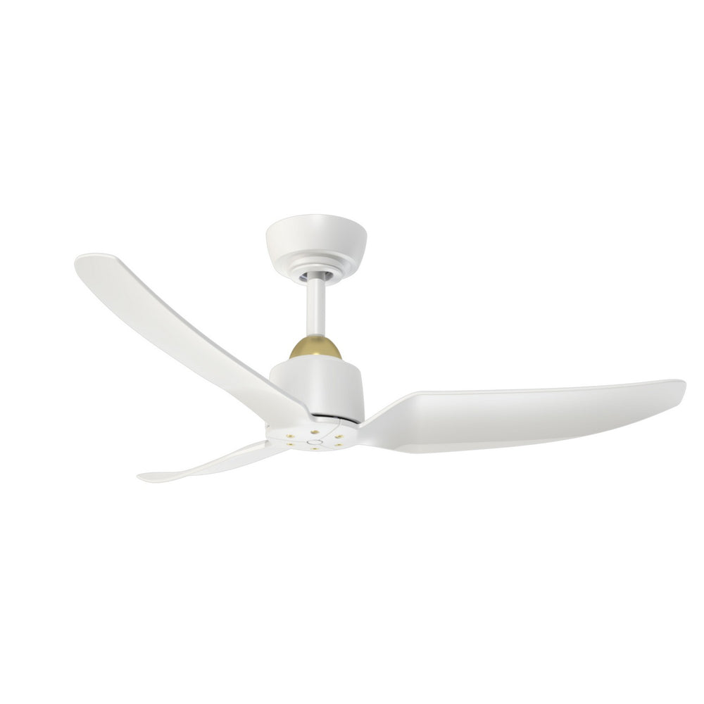 Kuzco Canada - 42"Ceiling Fan - Hugo - Brushed Gold/Matte White- Union Lighting Luminaires Decor