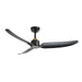 Kuzco Canada - 52"Ceiling Fan - Hugo - Brushed Gold/Matte Black- Union Lighting Luminaires Decor