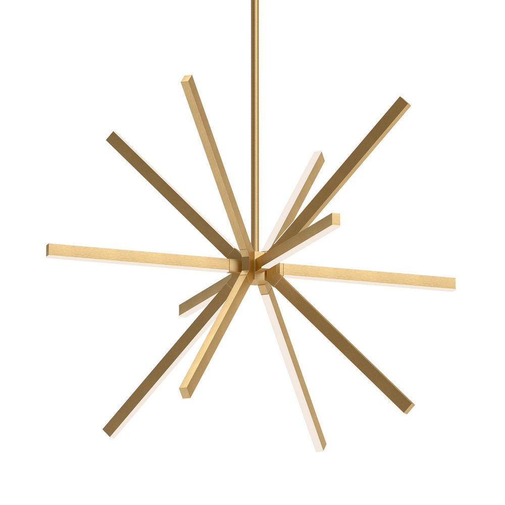 Kuzco Canada - LED Chandelier - Sirius - Brushed Gold- Union Lighting Luminaires Decor