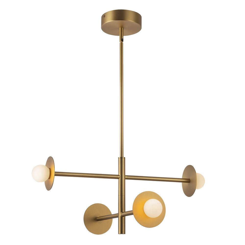 Kuzco Canada - LED Chandelier - Elixir - Brushed Gold- Union Lighting Luminaires Decor