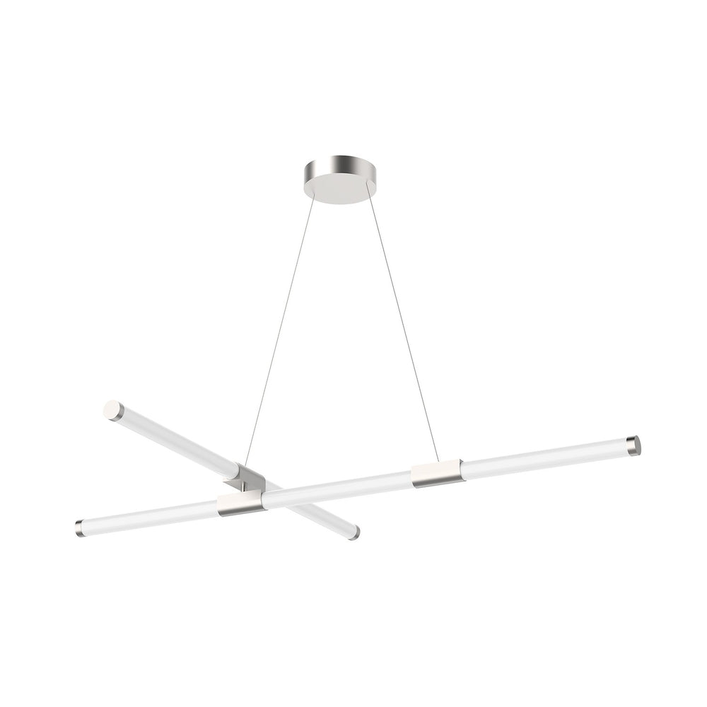 Kuzco Canada - LED Chandelier - Akari - Brushed Nickel- Union Lighting Luminaires Decor