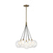 Kuzco Canada - LED Chandelier - Bolla - Brushed Gold- Union Lighting Luminaires Decor