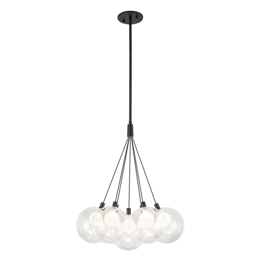 Kuzco Canada - LED Chandelier - Bolla - Black- Union Lighting Luminaires Decor