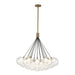Kuzco Canada - LED Chandelier - Bolla - Brushed Gold- Union Lighting Luminaires Decor