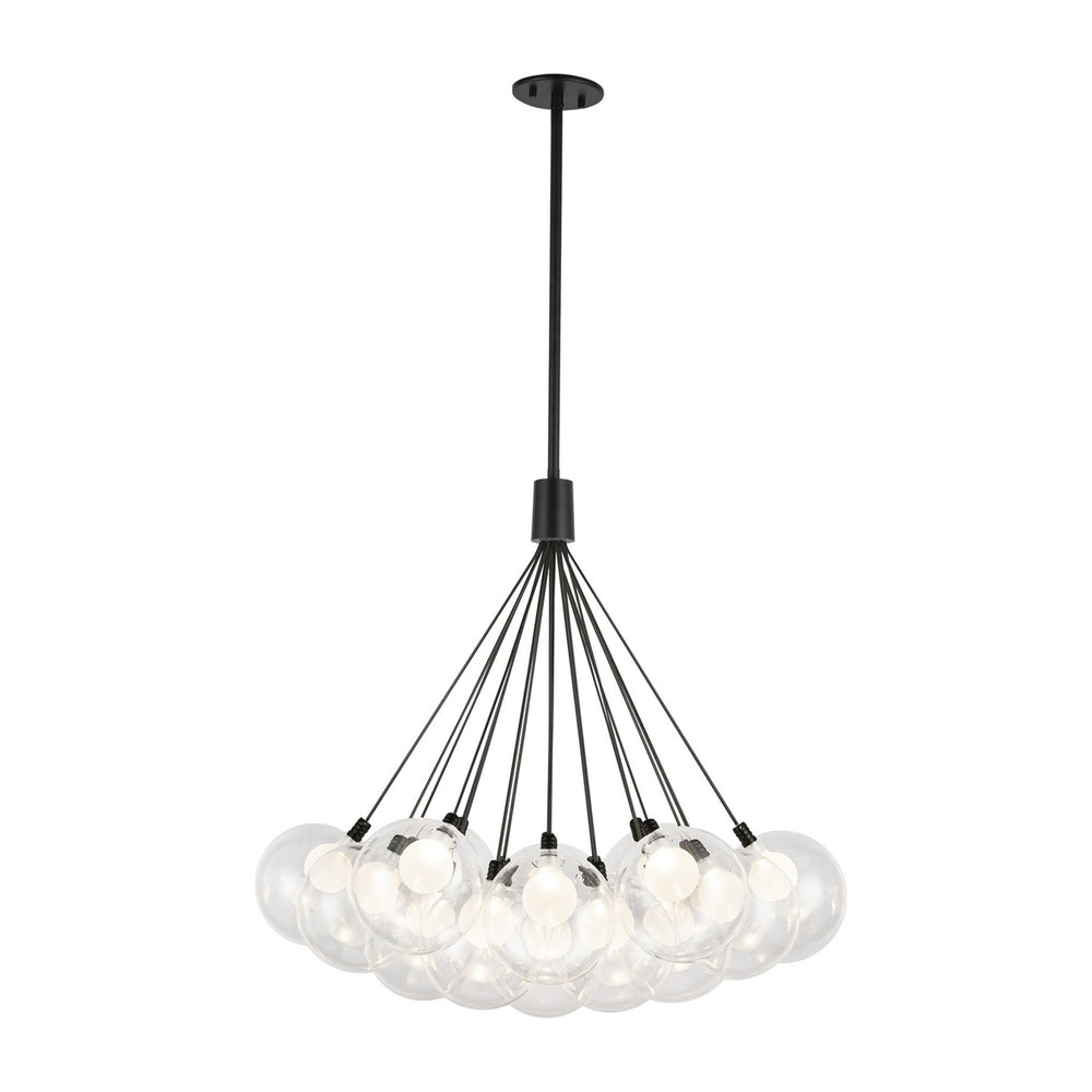 Kuzco Canada - LED Chandelier - Bolla - Black- Union Lighting Luminaires Decor