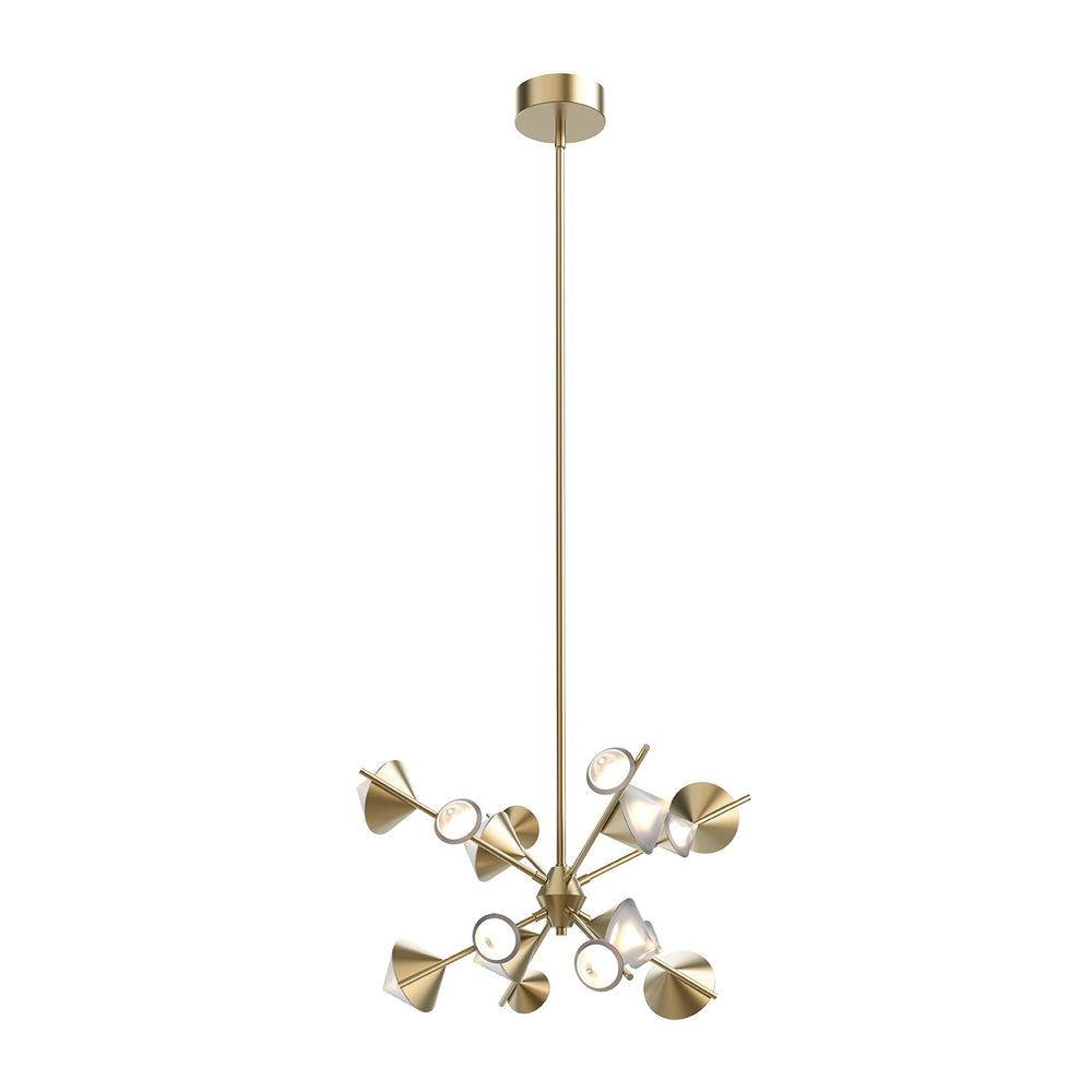 Kuzco Canada - LED Pendant - Geode - Brushed Gold- Union Lighting Luminaires Decor