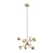 Kuzco Canada - LED Pendant - Geode - Brushed Gold- Union Lighting Luminaires Decor
