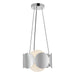 Kuzco Canada - One Light Chandelier - Ciel - Chrome/Opal Glass- Union Lighting Luminaires Decor