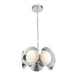 Kuzco Canada - LED Chandelier - Cleo - Chrome/Opal Glass- Union Lighting Luminaires Decor