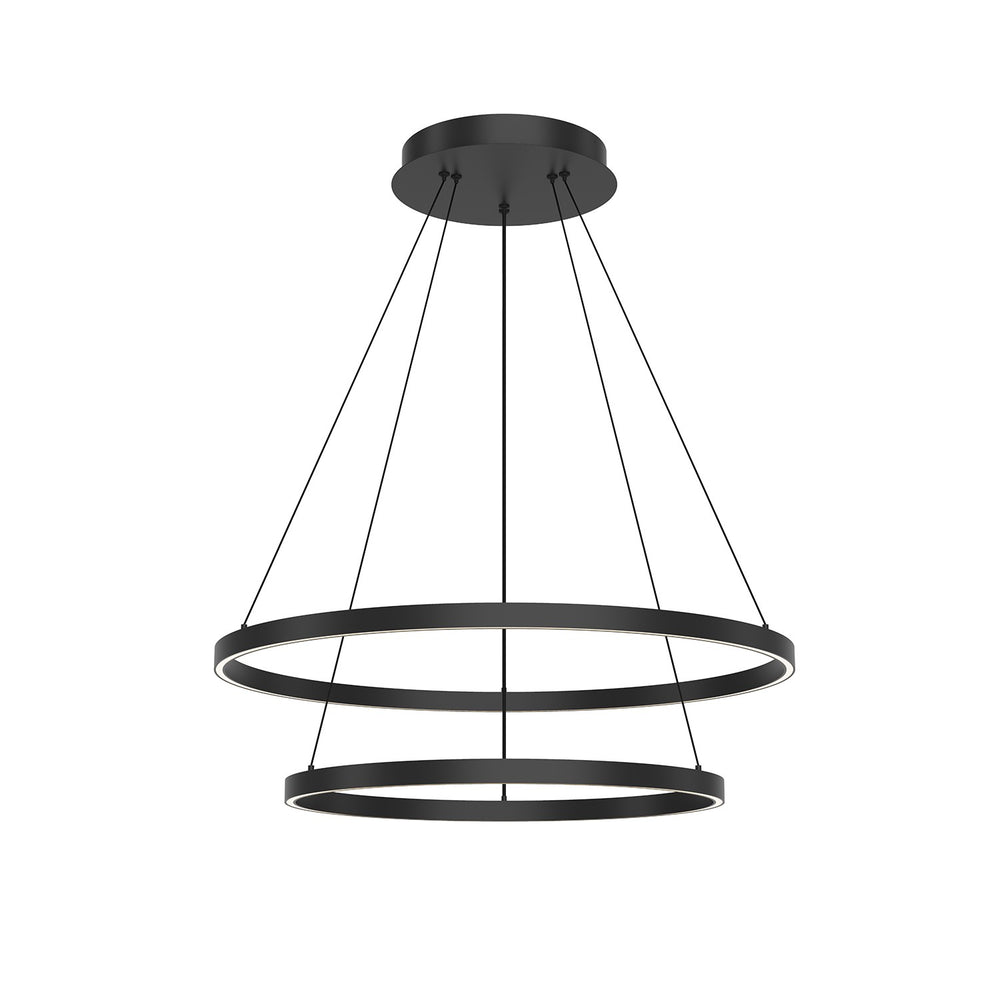 Kuzco Canada - LED Chandelier - Cerchio - Black- Union Lighting Luminaires Decor