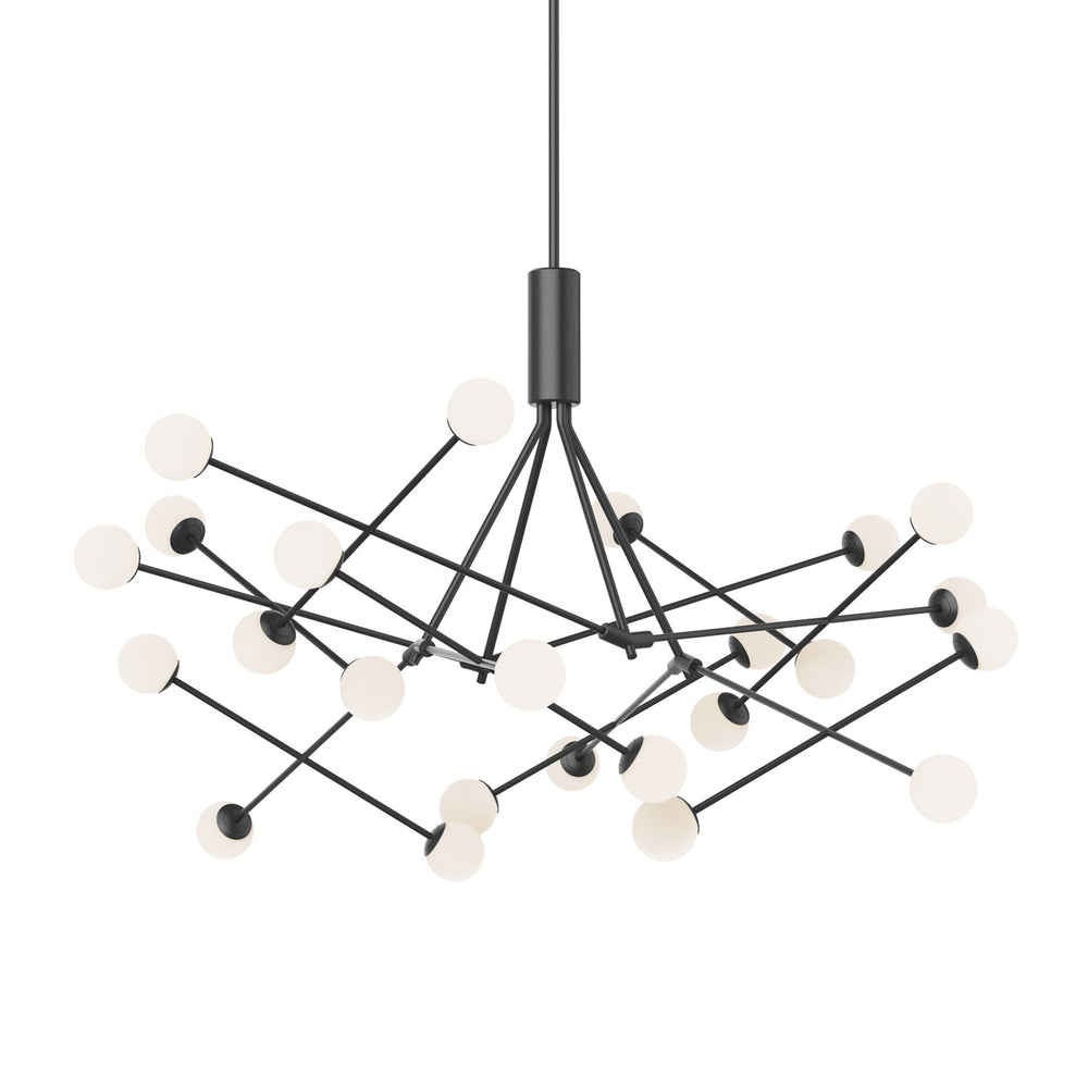 Kuzco Canada - LED Chandelier - Moto - Black- Union Lighting Luminaires Decor