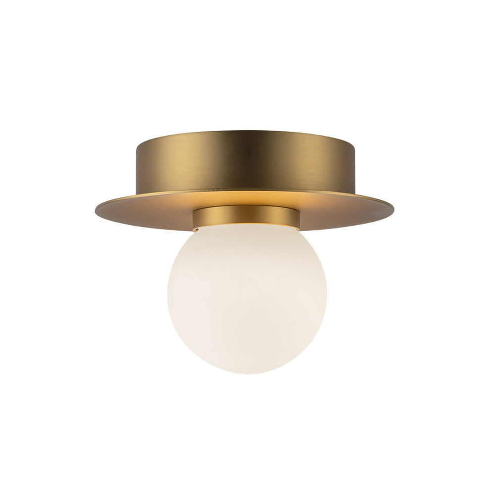Kuzco Canada - LED Flush Mount - Elixir - Brushed Gold- Union Lighting Luminaires Decor