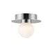 Kuzco Canada - LED Flush Mount - Elixir - Chrome- Union Lighting Luminaires Decor