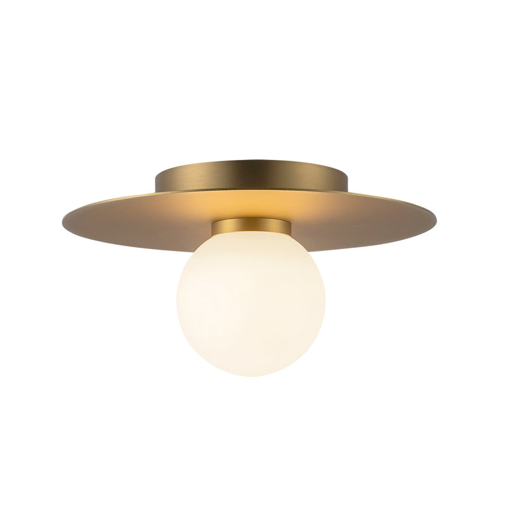 Kuzco Canada - LED Flush Mount - Elixir - Brushed Gold- Union Lighting Luminaires Decor