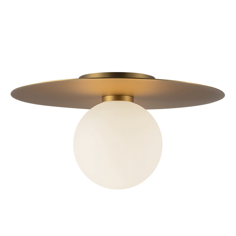 Kuzco Canada - LED Flush Mount - Elixir - Brushed Gold- Union Lighting Luminaires Decor
