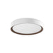 Kuzco Canada - LED Flush Mount - Essex - White/Walnut- Union Lighting Luminaires Decor
