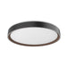 Kuzco Canada - LED Flush Mount - Essex - Black/Walnut- Union Lighting Luminaires Decor