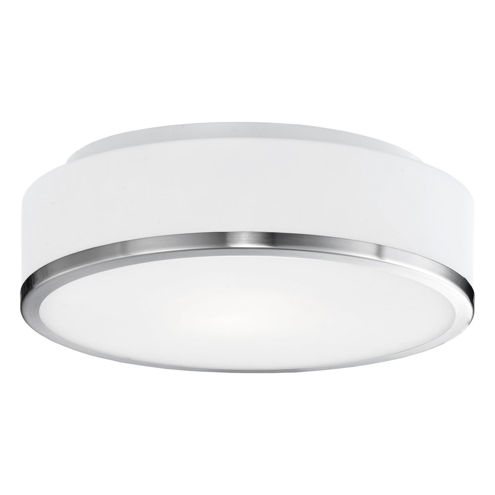 Kuzco Canada - LED Flush Mount - Charlie - Brushed Nickel- Union Lighting Luminaires Decor